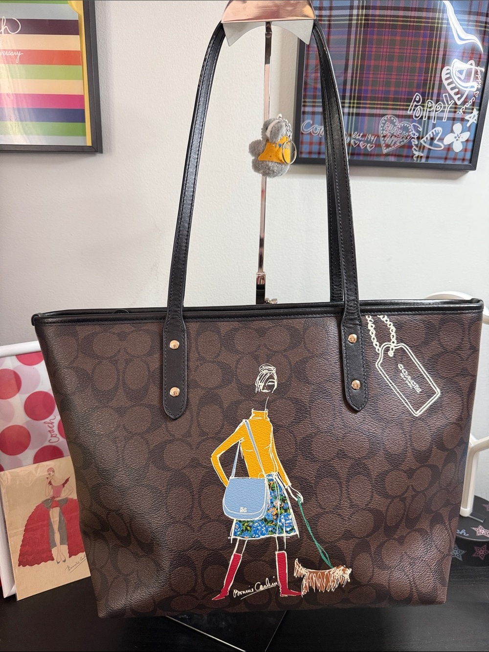 Coach Signature Bonnie Cashin Limited Edition City Zip Tote
